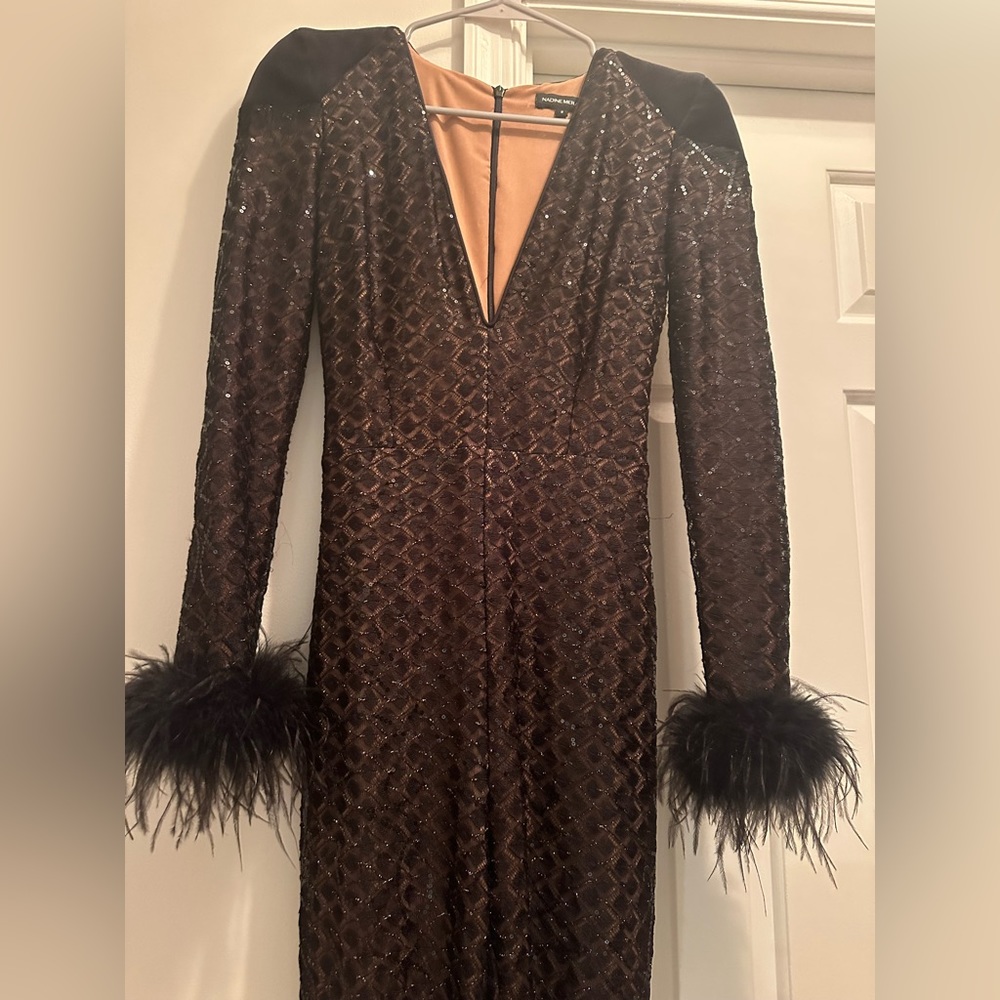 Nadine Merabi Rachel Sequin Jumpsuit - Picture 10 of 10